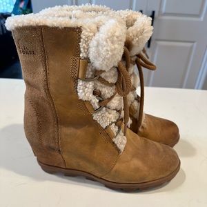 SOREL wedge boots